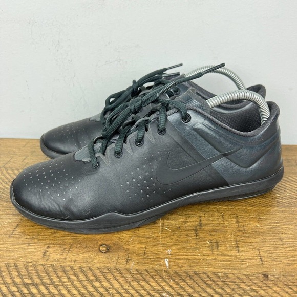 Nike Shoes‎ Womens 9 Black Studio Trainer Running Training Sneakers 616057-002 - Picture 2 of 10